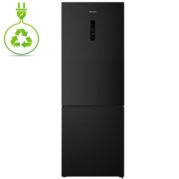 HISENSE RB645N4BFE Ψυγειοκαταψύκτης Black - (12 δόσεις άτοκα)