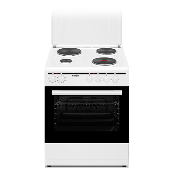 ROBIN BTK-64 Ηλεκτρική κουζίνα White
