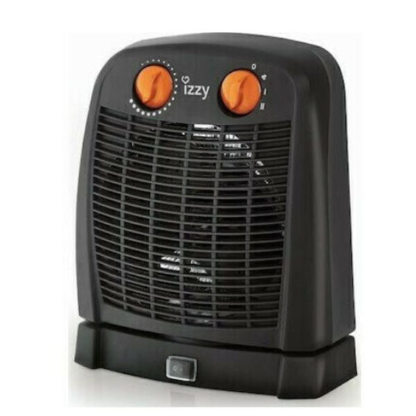 IZZY IZ-9012 (223786) Αερόθερμο Orange/Grey
