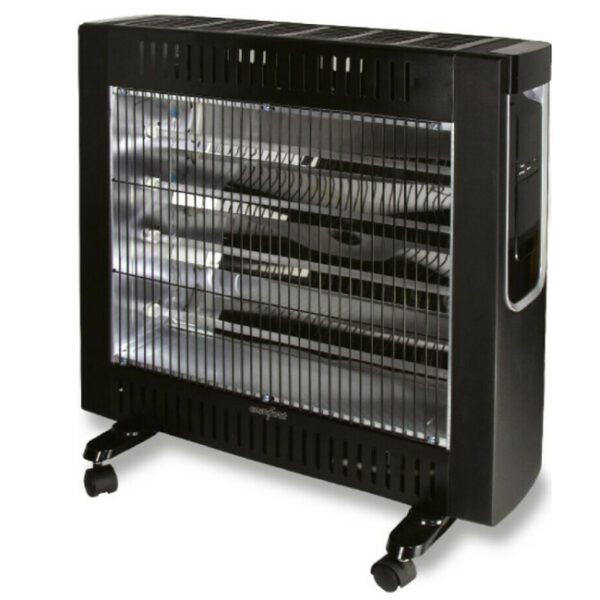 GRUPPE COMFORT NSBK-220Α-1 Θερμάστρα Χαλαζία Black