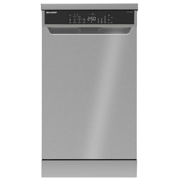 SHARP QW-NS24F44DI-EU Πλυντήριο πιάτων Inox