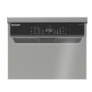SHARP QW-NS24F44DI-EU Πλυντήριο πιάτων Inox