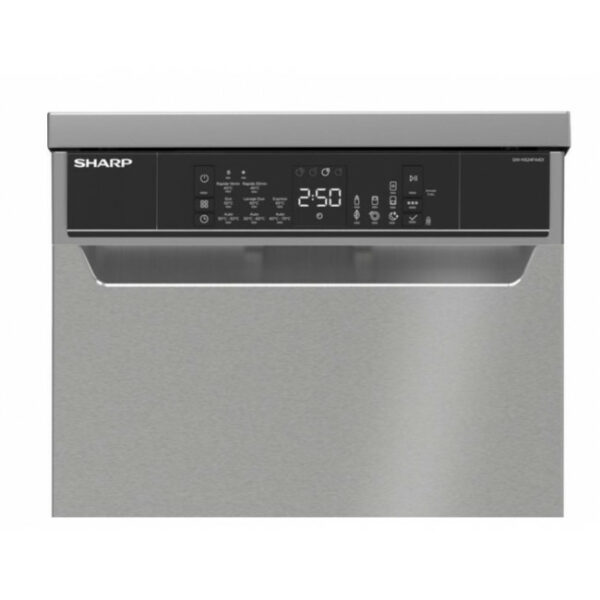 SHARP QW-NS24F44DI-EU Πλυντήριο πιάτων Inox
