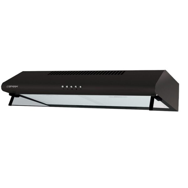 GRUPPE PRATICO S 3002A-A01-M29-600 Απλός απορροφητήρας Black