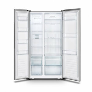HISENSE RS677N4BIE Ψυγείο Ντουλάπα Inox