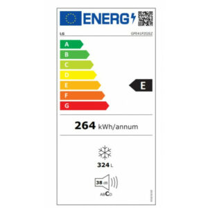LG GFE41PZGSZ Όρθιος Καταψύκτης Inox