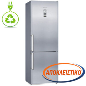 PITSOS PKNB49XIDP Ψυγειοκαταψύκτης Inox - (12 δόσεις άτοκα)