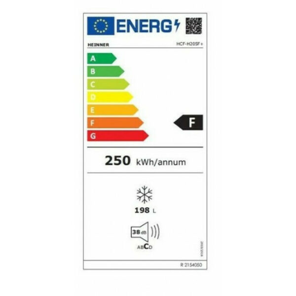 HEINNER HCF-H205F+ Καταψύκτης White