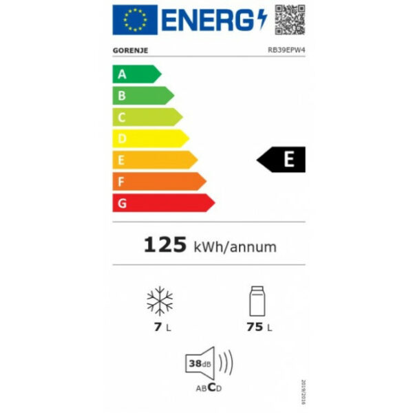 GORENJE RB39EPW4 Μικρό ψυγείο/Mini bar White