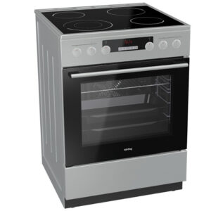 KORTING KEC6C60XPC (741860) Ηλεκτρική κουζίνα Inox