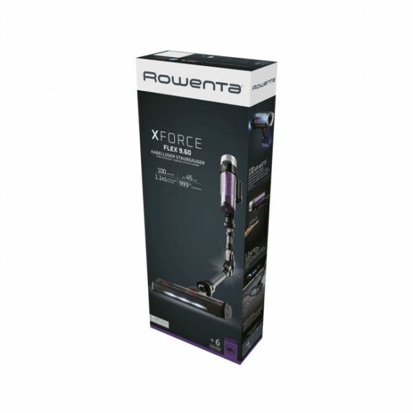 ROWENTA XForce Flex 9.60 RH2038 Σκούπα χειρός Stick Black - (12 δόσεις άτοκα)