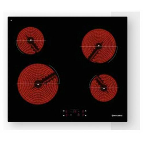 PYRAMIS PHC 61410 FMB Κεραμική Εστία Black