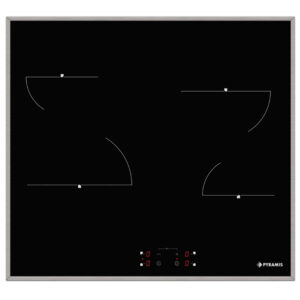 PYRAMIS PHC61410IFB Κεραμική Εστία Inox - (12 δόσεις άτοκα)