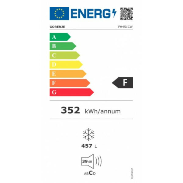 GORENJE FH451CW Καταψύκτης White