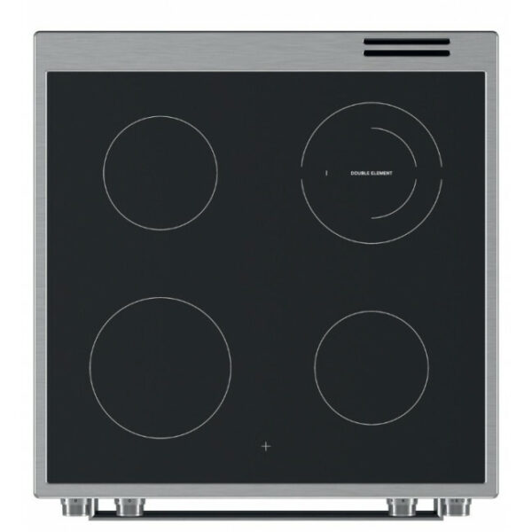 WHIRLPOOL WS68V8CCXT Ηλεκτρική κουζίνα Inox - (12 δόσεις άτοκα)