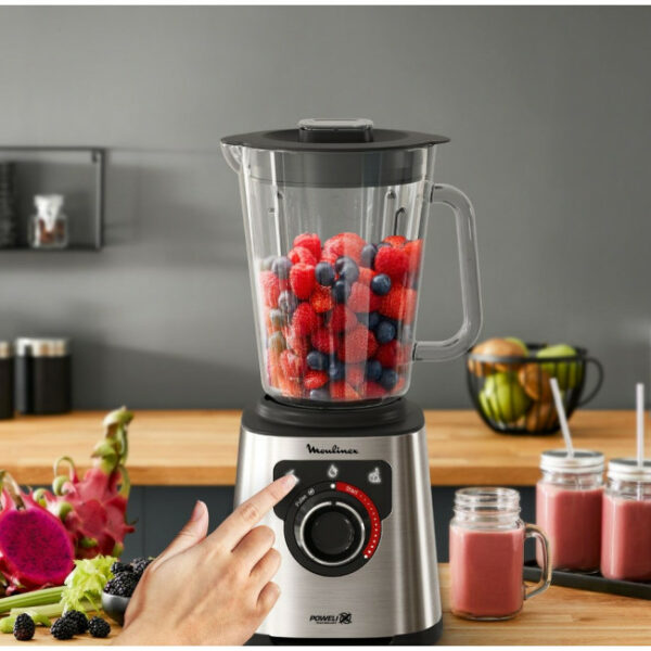 MOULINEX LM871D PerfectMix+ Μπλέντερ Inox