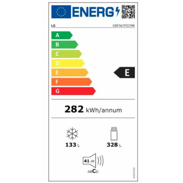 LG GBF567PZCMB Ψυγειοκαταψύκτης Inox - (12 δόσεις άτοκα)