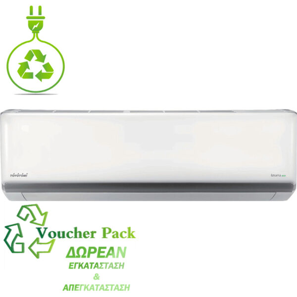 TOYOTOMI IZURU ECO II TRN-2256ZR/TRG-2256ZR 18000BTU Κλιματιστικό Τοίχου - (12 δόσεις άτοκα)