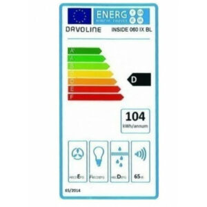 DAVOLINE INSIDE 060 IX BL Μηχανισμός Απορρόφησης Inox / Black