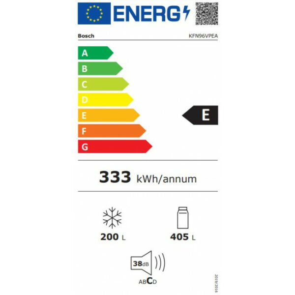 BOSCH KFN96VPEA Ντουλάπα Inox - (12 δόσεις άτοκα)