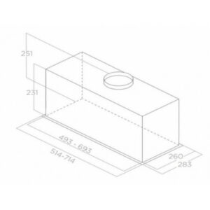 PYRAMIS TURBO EF (065305001) Μηχανισμος απορρόφησης Inox - (5 δόσεις άτοκα)