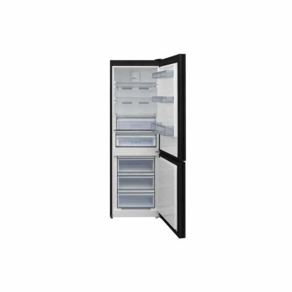 MORRIS B20115EWX Ψυγειοκαταψύκτης Black Glass - (12 δόσεις άτοκα)