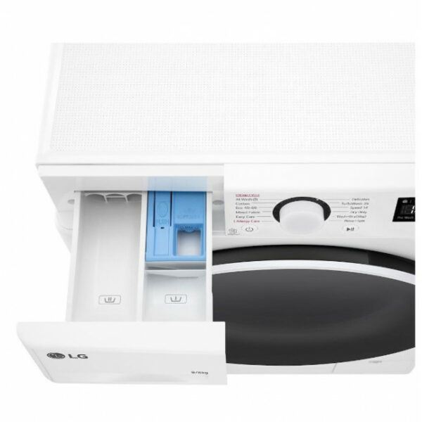 LG D4R5009TSWW Πλυντήριο-Στεγνωτήριο White - (12 δόσεις άτοκα)