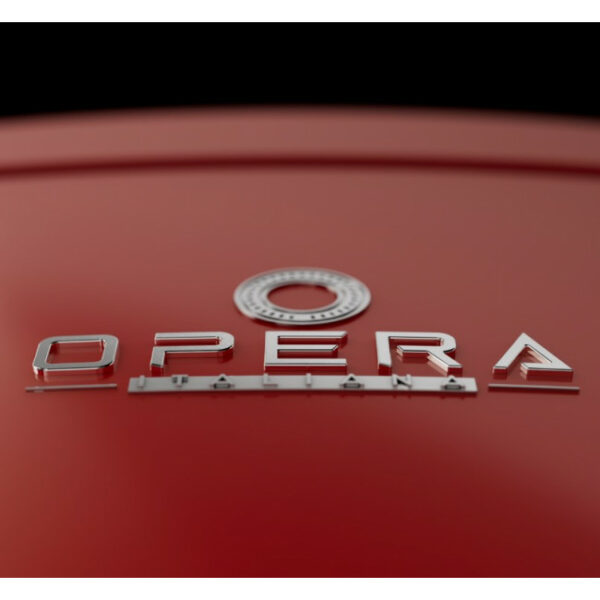OPERA ITALIANA OFRMC70R Morricone Ψυγειοκαταψύκτης Red - (18 δόσεις άτοκα)