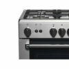 LA GERMANIA AMN6 4C 81 C X Κουζίνα αερίου Inox - (12 δόσεις άτοκα)