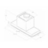 ELICA Hidden 2.0 IXGL/A/52 Μηχανισμός απορρόφησης Inox - (5 δόσεις άτοκα)