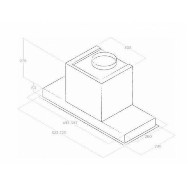 ELICA Hidden 2.0 IXGL/A/52 Μηχανισμός απορρόφησης Inox - (5 δόσεις άτοκα)