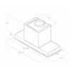 ELICA Hidden 2.0 IXGL/A/72 Μηχανισμος απορρόφησης Inox - (8 δόσεις άτοκα)