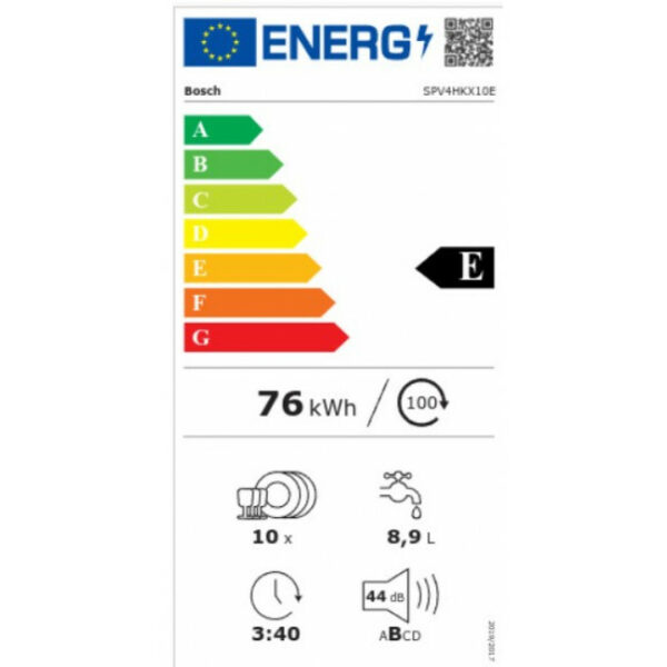 BOSCH SPV4HKX10E Πλυντήριο πιάτων - (8 δόσεις άτοκα)