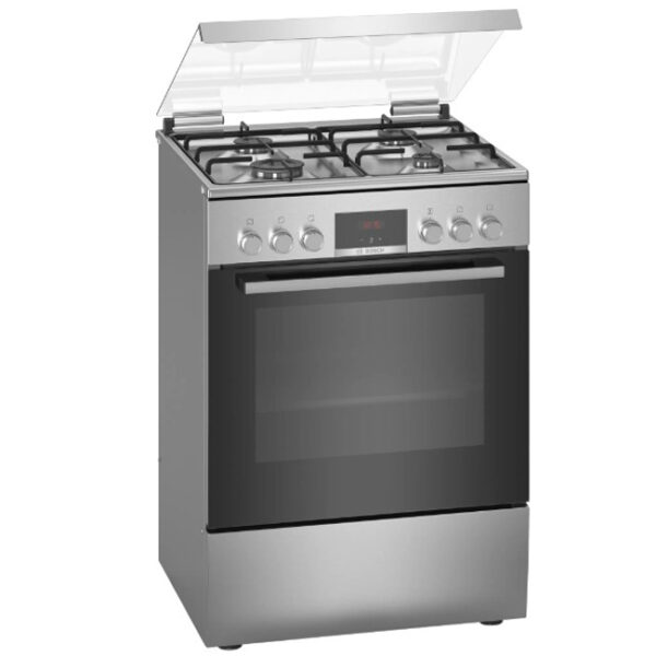 BOSCH HXN39AD50 Κουζίνα αερίου Inox - (6 δόσεις άτοκα)