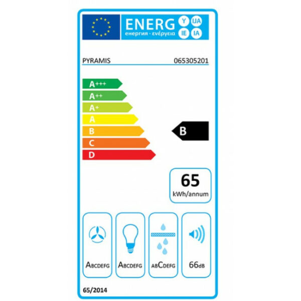 PYRAMIS PLUS STAINLESS STEEL 71EF(065305201) Καμίνι, Τζάκι Inox - (3 δόσεις άτοκα)