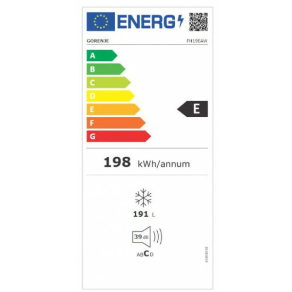 GORENJE FH19EAW Καταψύκτης White - (6 δόσεις άτοκα)