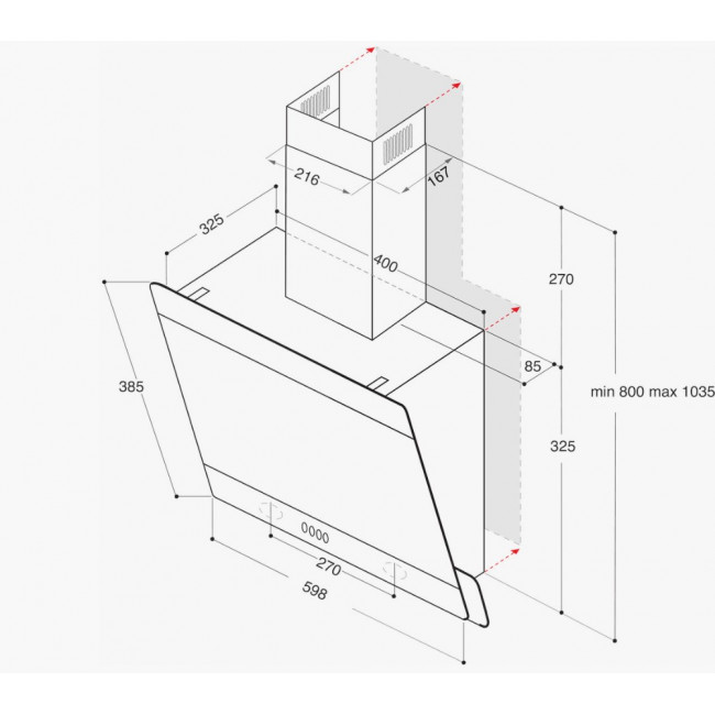 WHIRLPOOL WHVP 65F LM K Καμίνι Τζάκι Black - (9 δόσεις άτοκα)