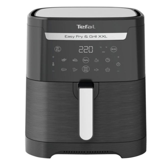 TEFAL EY8018 EASY FRY & GRILL XXL 6.5L Air Fryer Black - (6 δόσεις άτοκα)