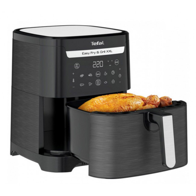 TEFAL EY8018 EASY FRY & GRILL XXL 6.5L Air Fryer Black - (6 δόσεις άτοκα)