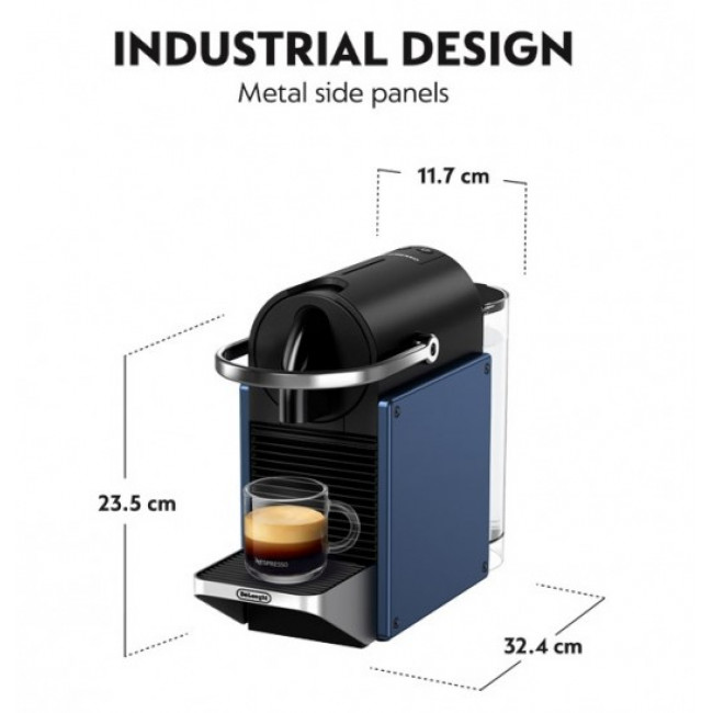 DELONGHI EN127.BL PIXIE Μηχανή Espresso Blue - (4 δόσεις άτοκα)