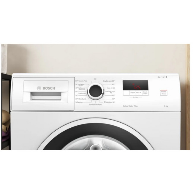 BOSCH WGE03400GR Πλυντήριο ρούχων White - (6 δόσεις άτοκα)