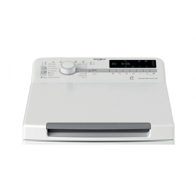 WHIRLPOOL TDLR 7250SS EU/N Πλυντήριο ρούχων White - (6 δόσεις άτοκα)