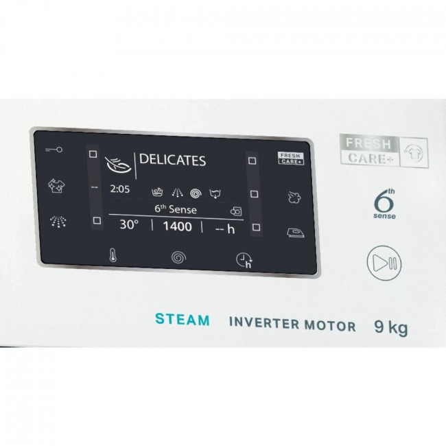 WHIRLPOOL FFD 9479 BV EE Πλυντήριο ρούχων White - (6 δόσεις άτοκα)