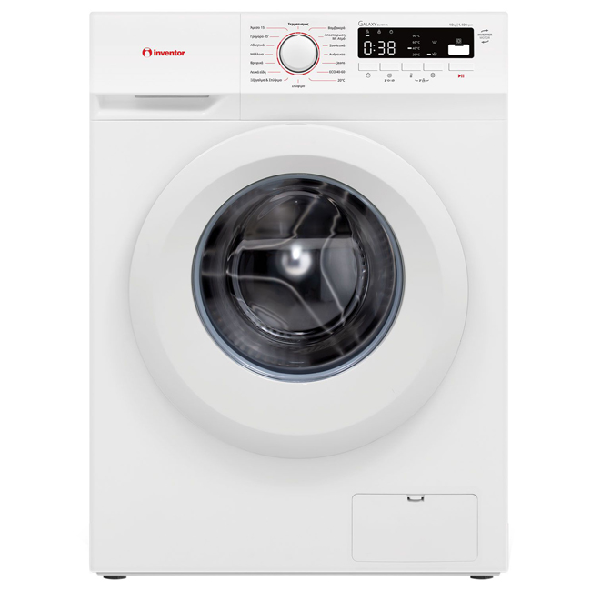 INVENTOR GA1014W Πλυντήριο ρούχων White - (12 δόσεις άτοκα)