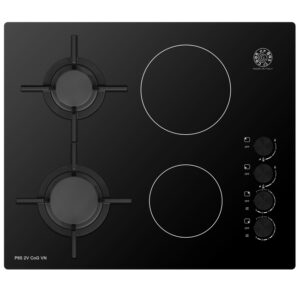 COOKONGAS P65 2V COG VN Εστία Υγραερίου & Ρεύματος Black - (6 δόσεις άτοκα)