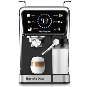 ROHNSON R-98082 Hot & Cold Barista Dual Μηχανή Espresso - (4 δόσεις άτοκα)