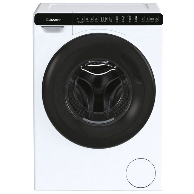 CANDY CW50-BP12307U1-S Πλυντήριο ρούχων White/Black - (6 δόσεις άτοκα)