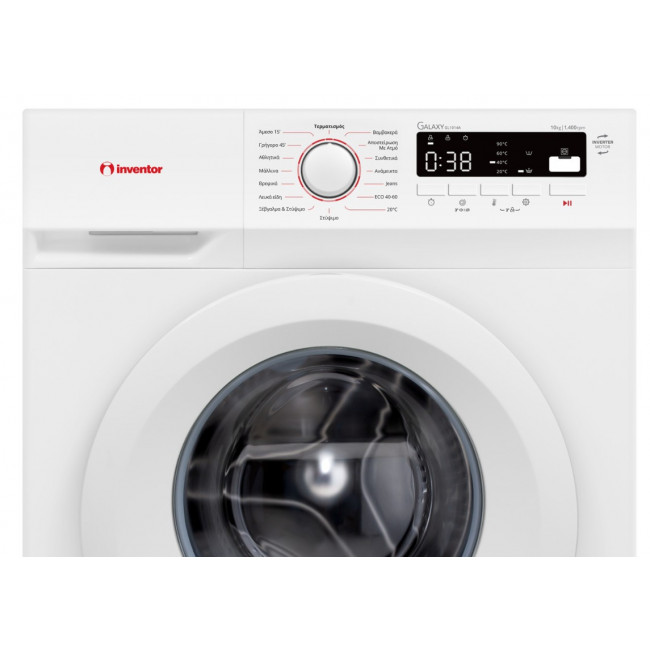 INVENTOR GA1014W Πλυντήριο ρούχων White - (6 δόσεις άτοκα)